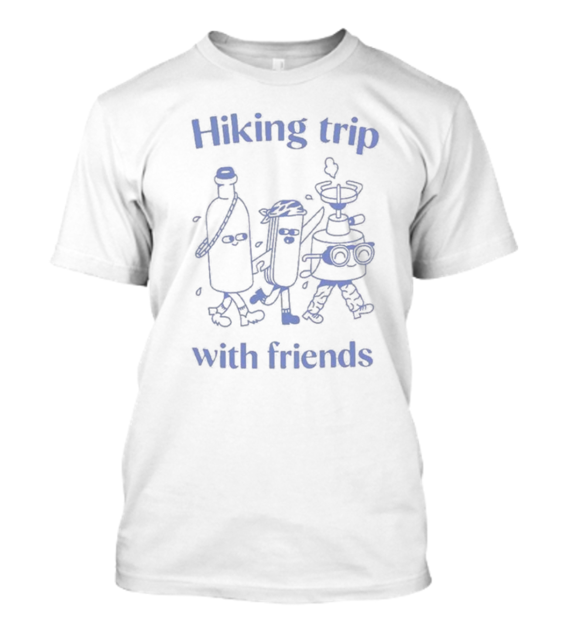 Hiking Trip With Friends Argile Ample Adventure Companions T-Shirt