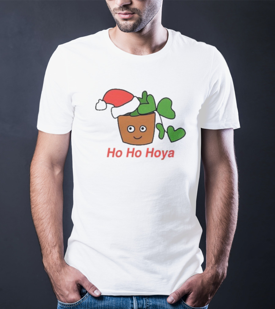 Ho Ho Hoya Santa Hat Hoya Plant Community T-Shirt