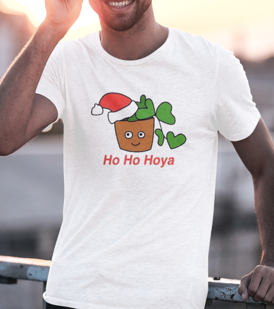 Ho Ho Hoya Santa Hat Hoya Plant Community T-Shirt