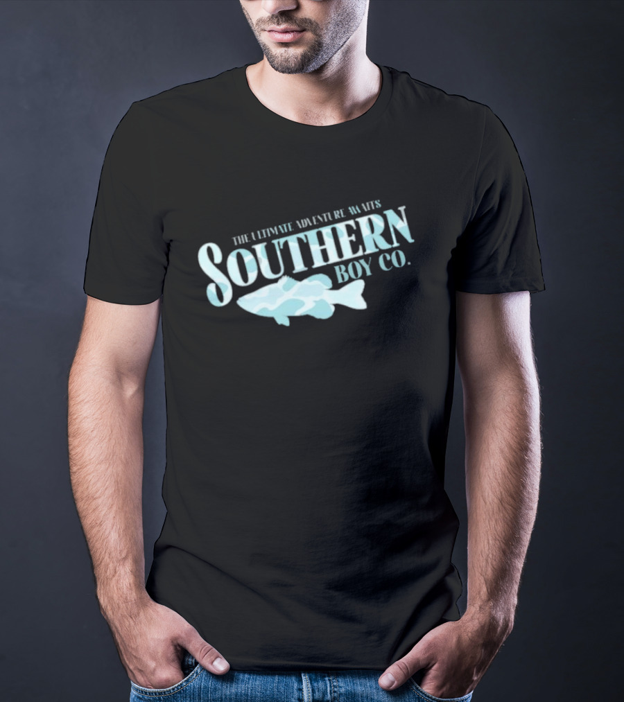 The Ultimate Adventure Awaits Southern Boy Co Fish T-Shirt