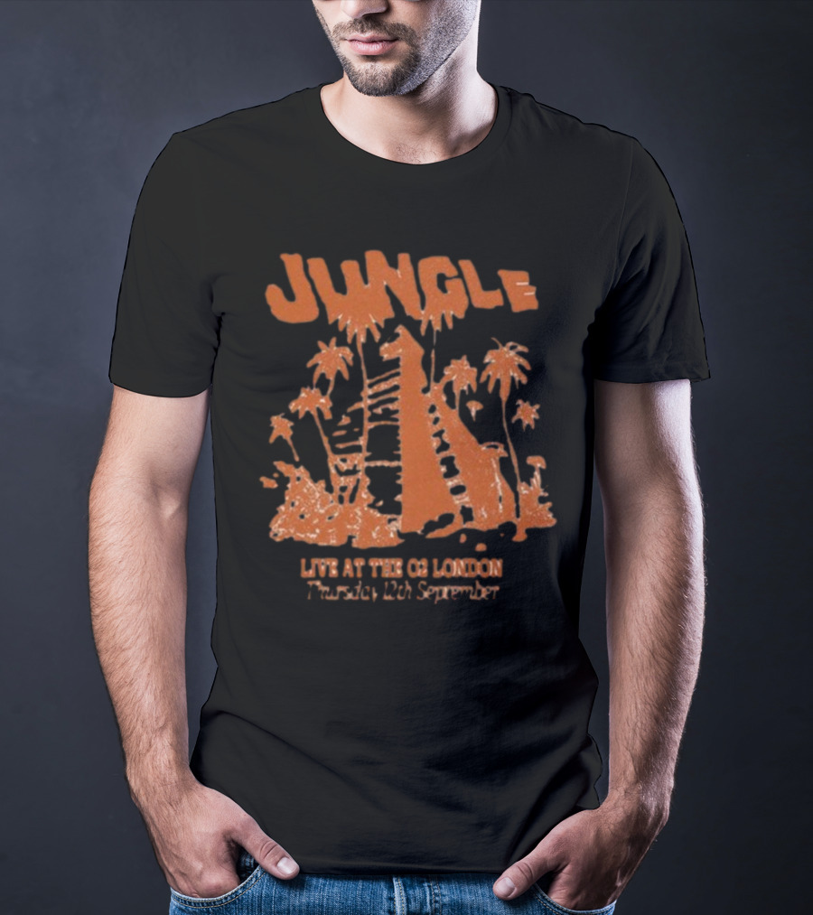 Jungle Live At The O2 London Thursday 12th September T-Shirt