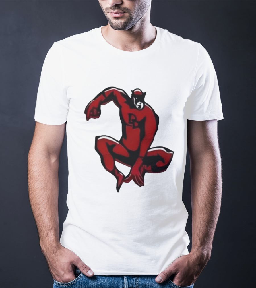 Charlie Cox Daredevil Red Suit Classic Marvel Hero T-Shirt