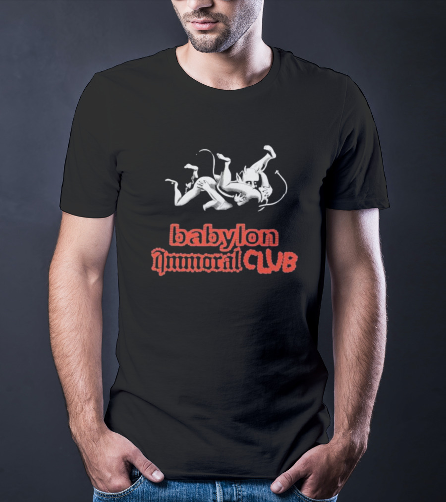 Babylon Immoral Club Devilish Figures T-Shirt