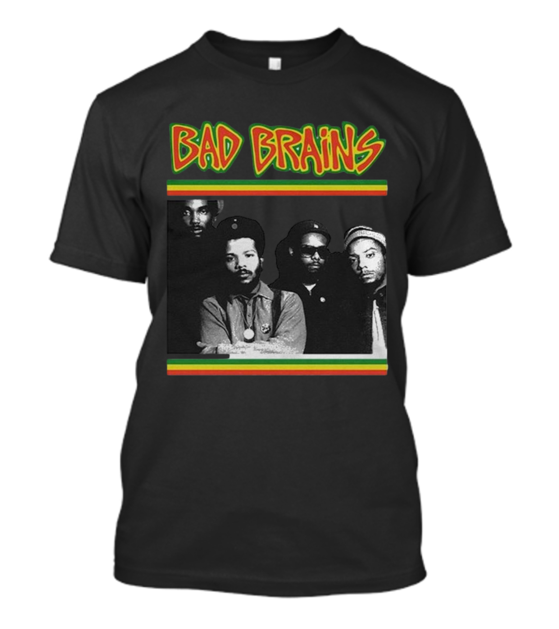 Bad Brains Reggae Punk Band Iconic Style Summer T-Shirt