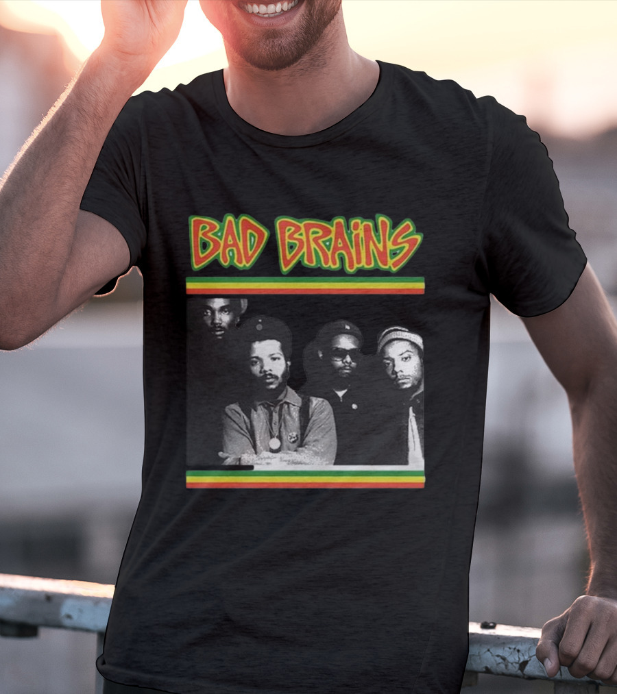 Bad Brains Reggae Punk Band Iconic Style Summer T-Shirt
