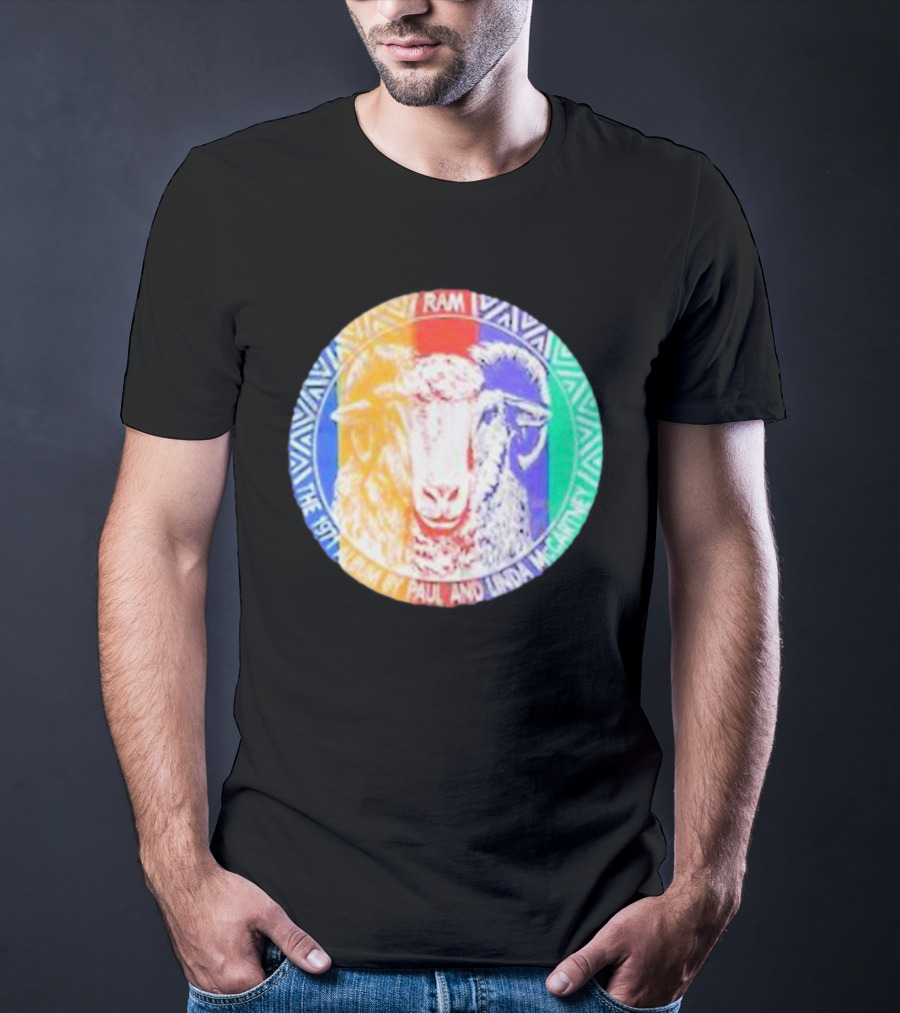 Ram The 1971 Album By Paul And Linda McCartney Multicolor T-Shirt