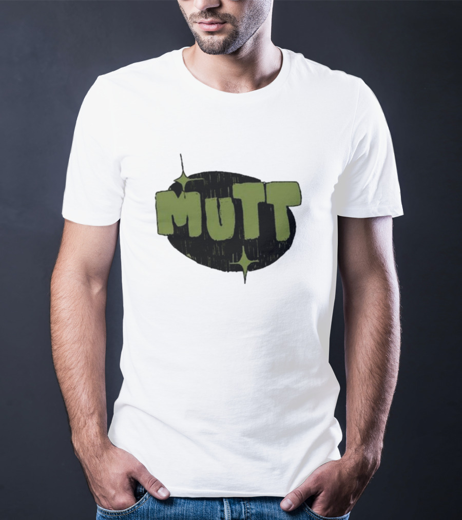 Mutt Bigsquidman Chunky Text Aesthetic T-Shirt