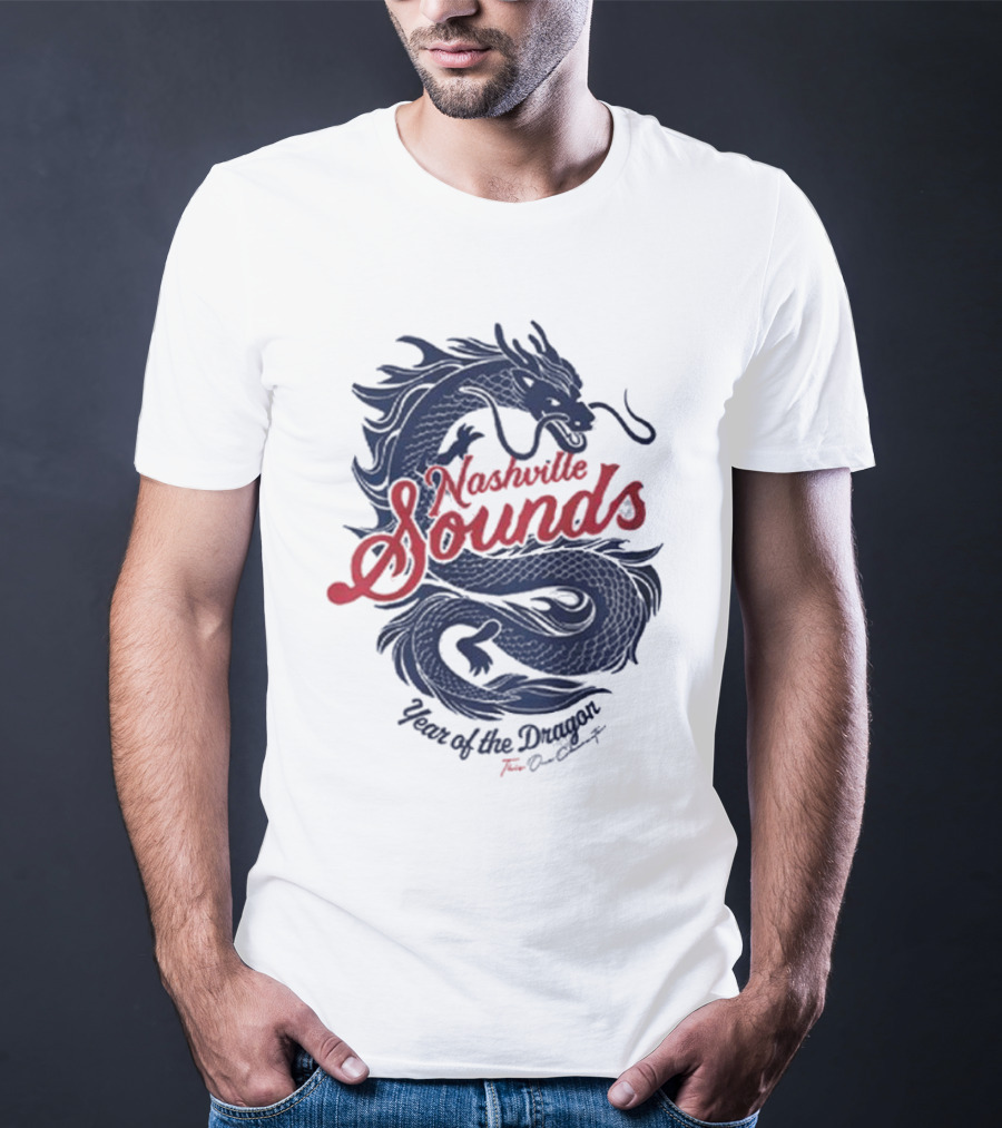Nashville Sounds Year Of The Dragon Tom Bancroft T-Shirt