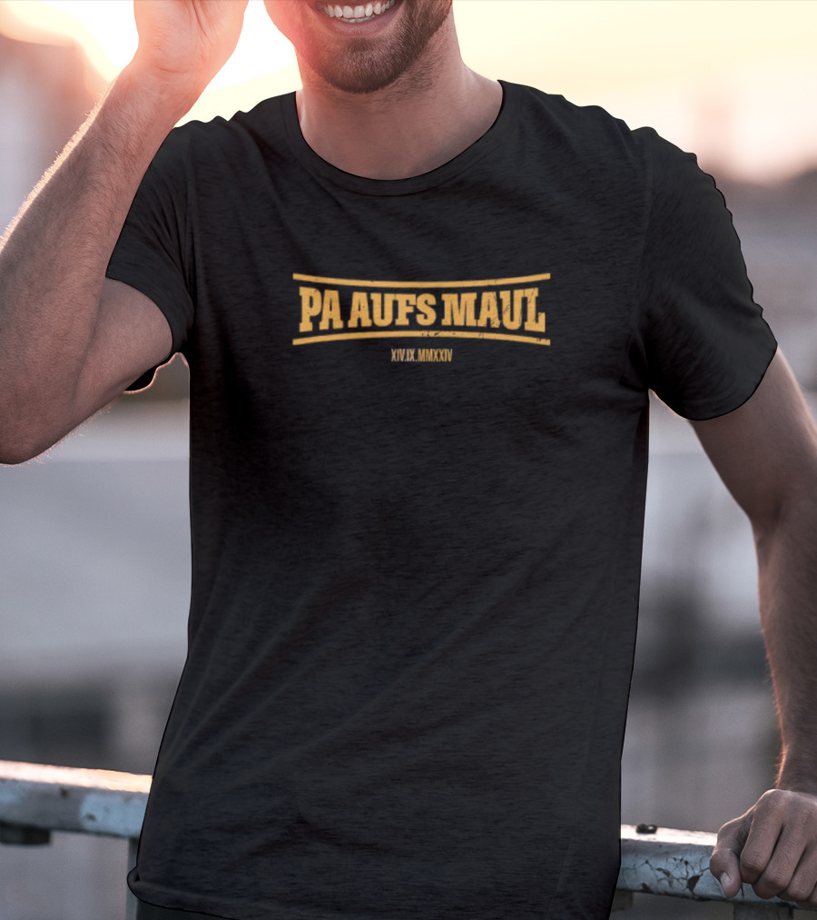Stefan Raab Pa Aufs Maul XIV.IX.MMXXIV T-Shirt