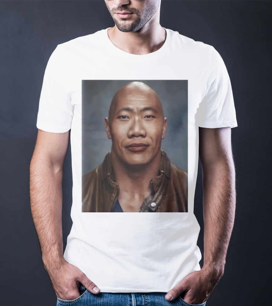 Dwayne The Wok Johnson Meme Face Mashup T-Shirt