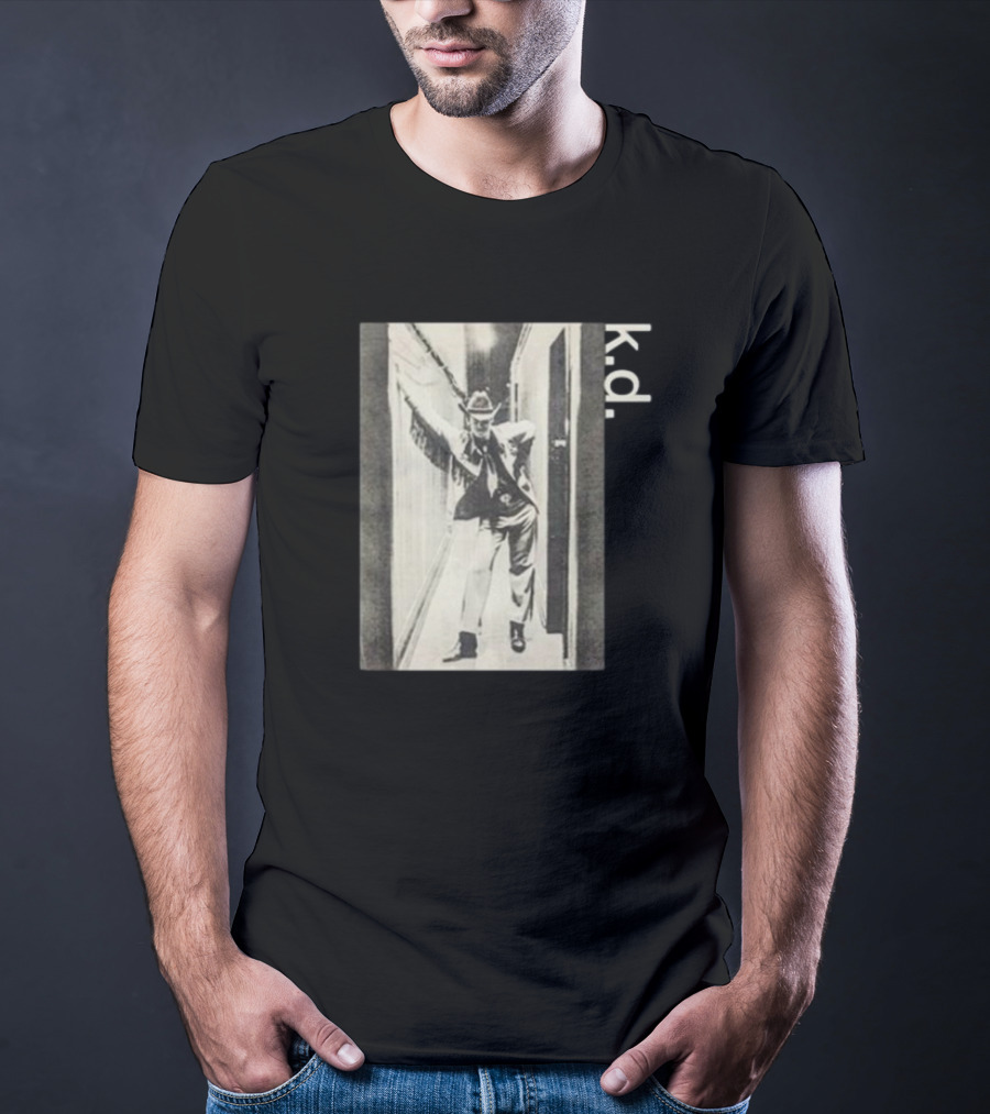 Kd Lang Country Nostalgic Vintage Cowboy Stance T-Shirt