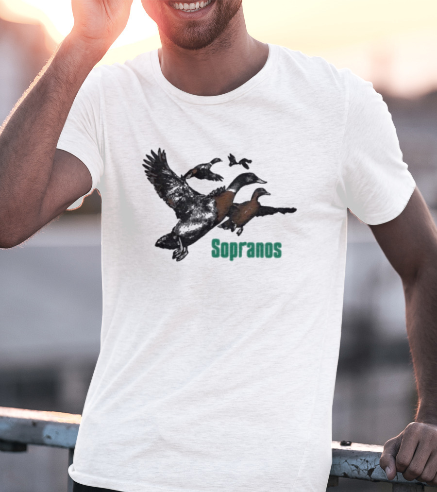 Sopranos Flying Duck Icons T-Shirt