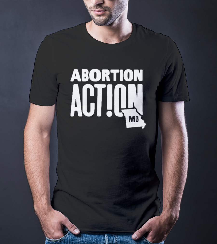 Missouri Abortion Action MO Icon Bold Protest T-Shirt