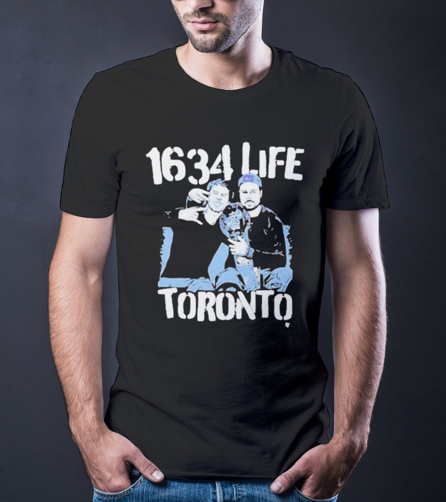 1634 Life Toronto Mitchell Marner And Auston Matthews T-Shirt