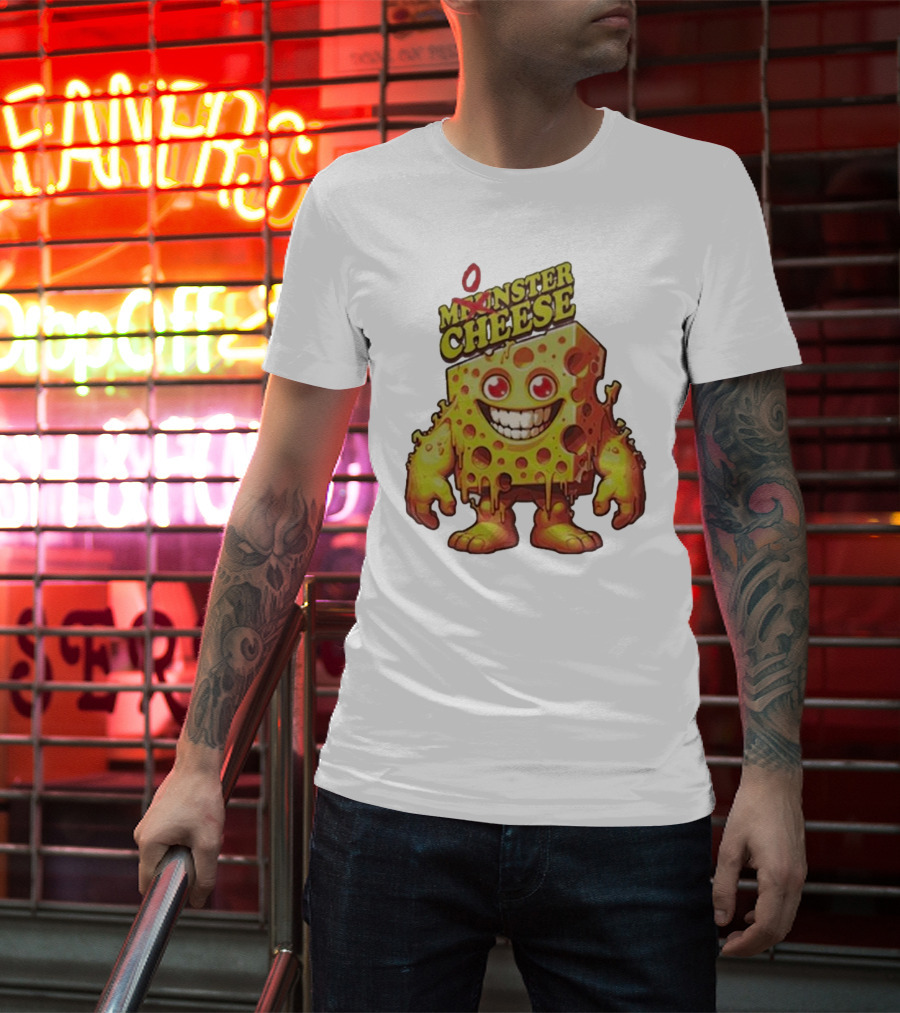 Munster Cheese Monster Smile T-Shirt