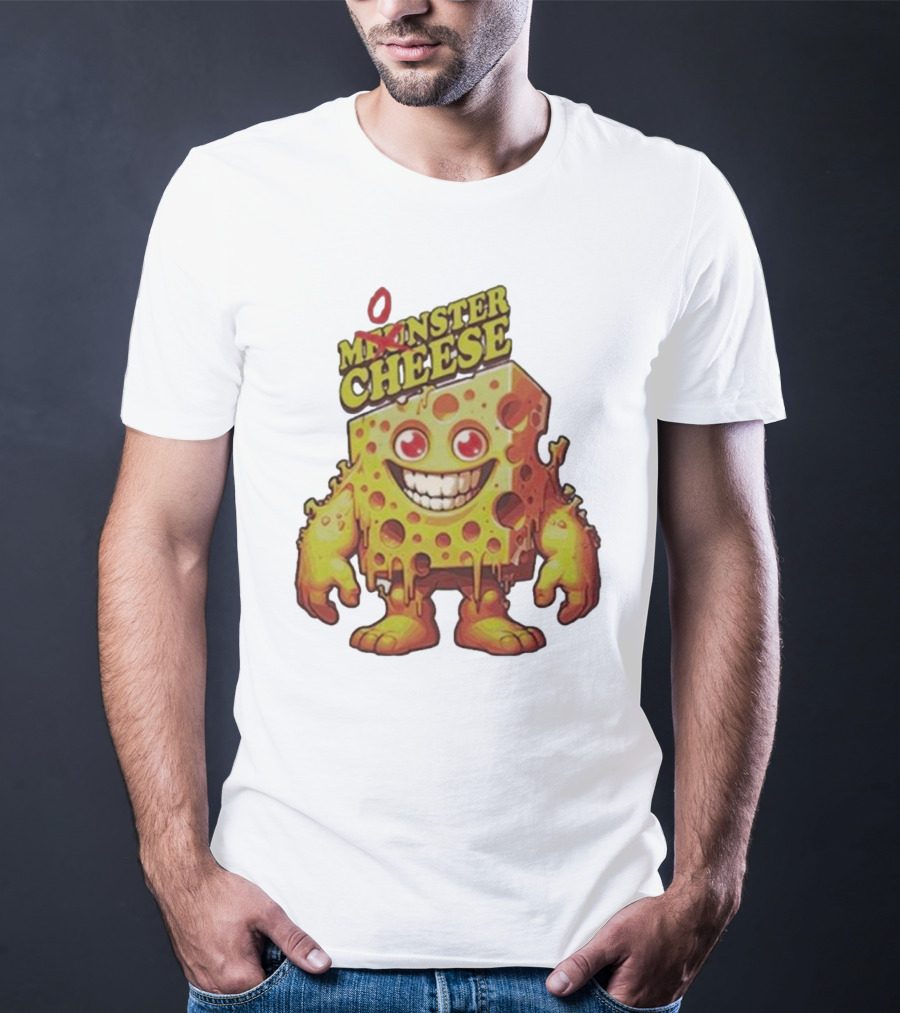 Munster Cheese Monster Smile T-Shirt