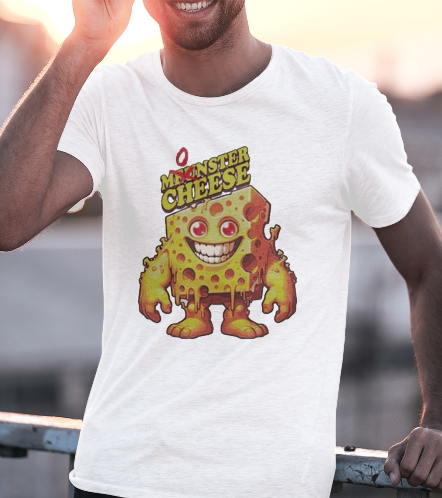 Munster Cheese Monster Smile T-Shirt