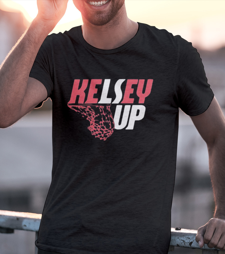 Kelsey Up Basketball Net T-Shirt