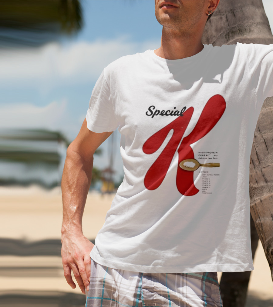 Special K High Protein Cereal Ketapoloclub Spoon T-Shirt