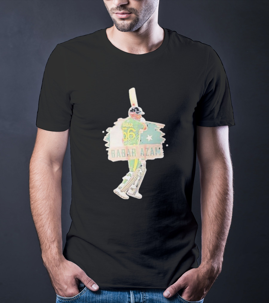 Babar Azam 56 Star Pakistan Cricket T-Shirt