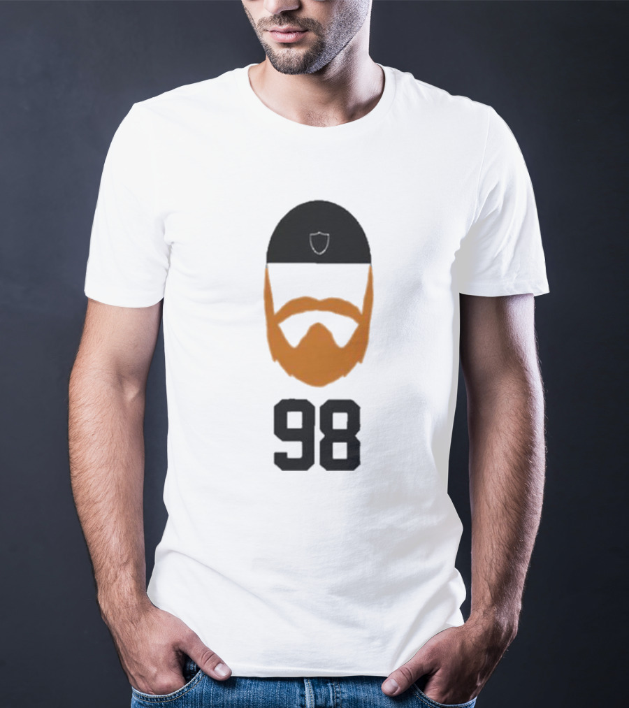 Klever Madd Maxx 98 Beard Orange Shield T-Shirt