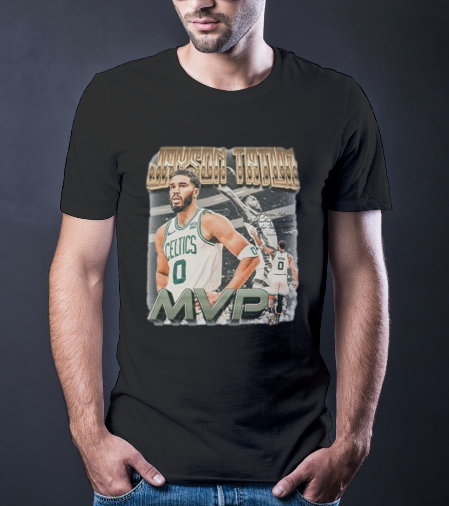 Kristaps Porzingis Jayson Tatum Celtics MVP T-Shirt