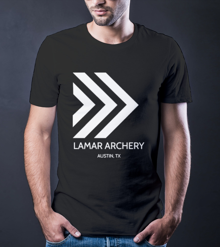 Lamar Archery Austin TX Arrow T-Shirt