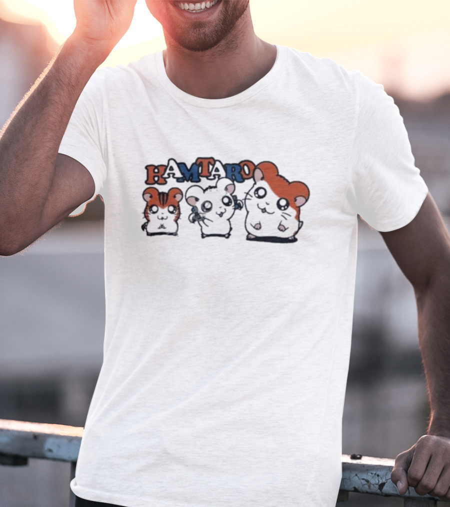 Mamono World Hamtaro Character Trio Pimpin' T-Shirt