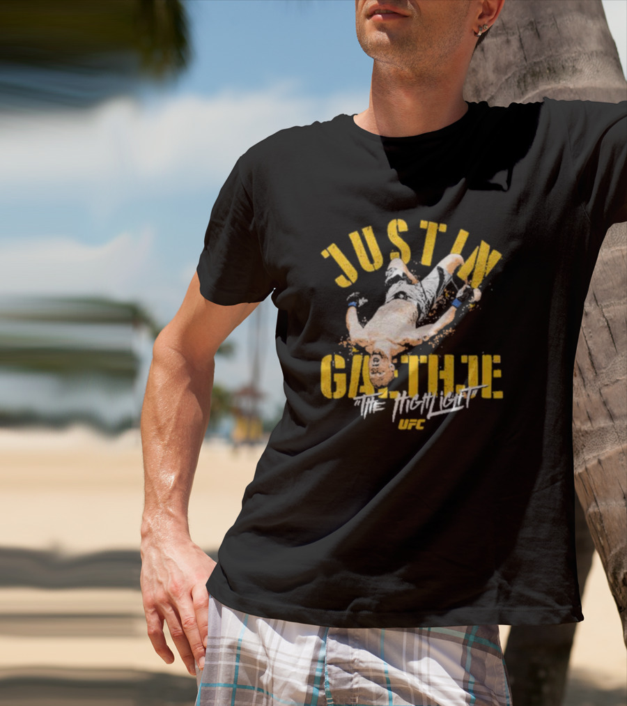 JUSTIN GAETHJE THE HIGHLIGHT UFC T-Shirt