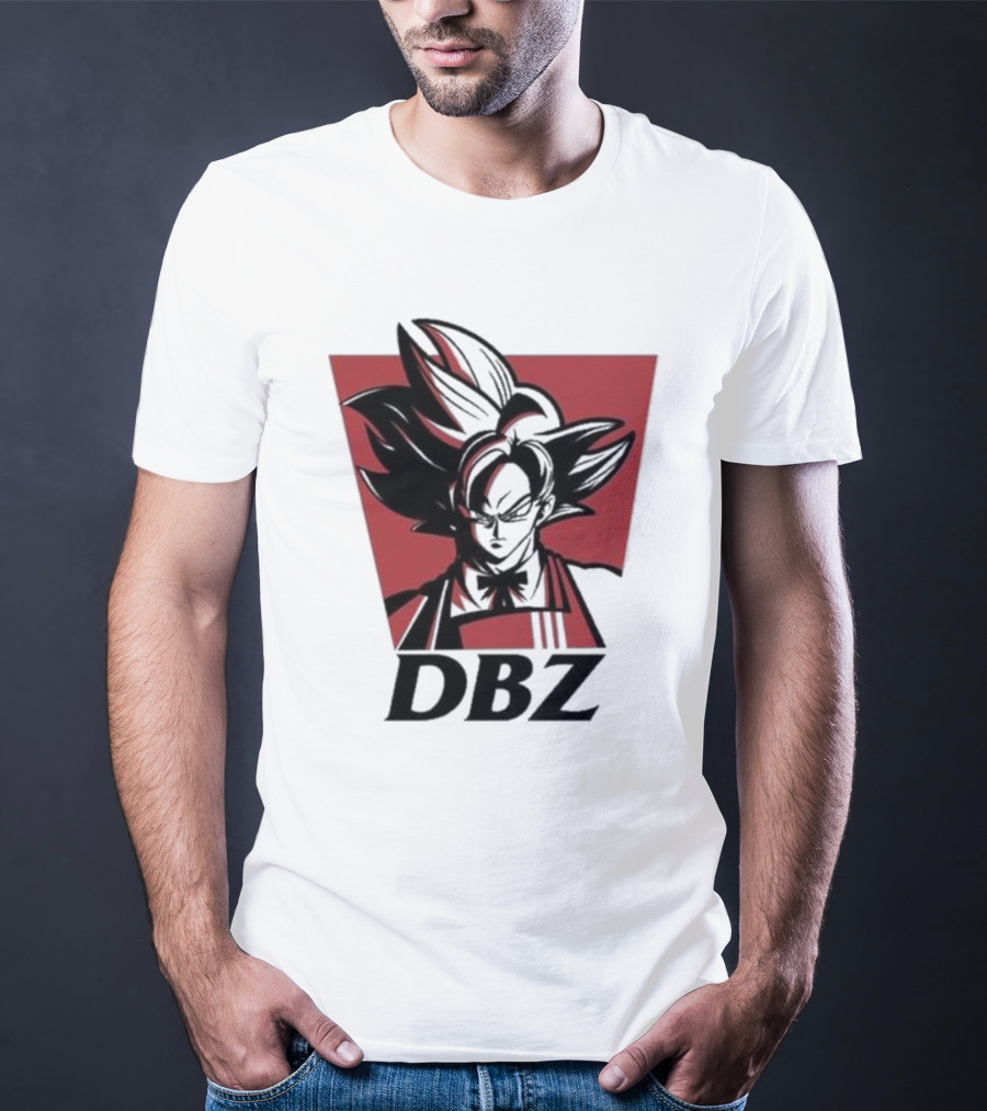 DBZ Kakarot Fried Chicken KFC Fusion T-Shirt