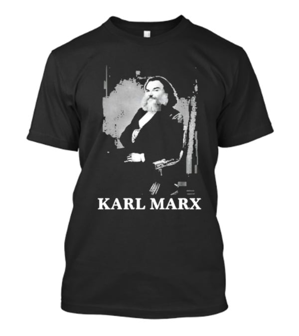 Karl Marx Jack Black Mashup T-Shirt