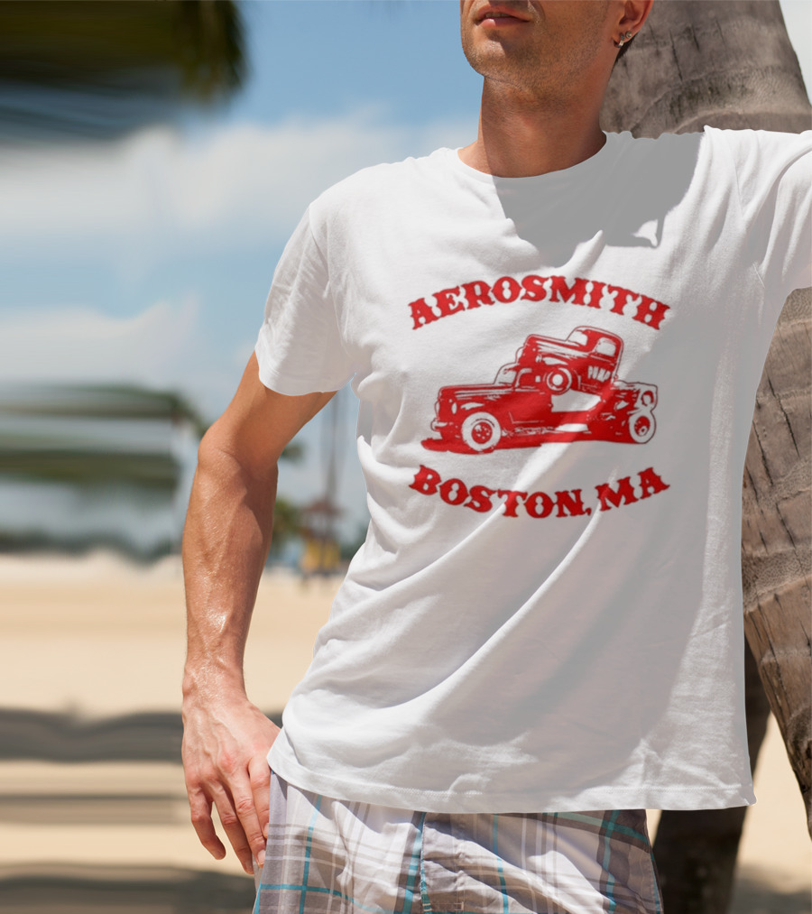 Aerosmith Boston MA Pump T-Shirt