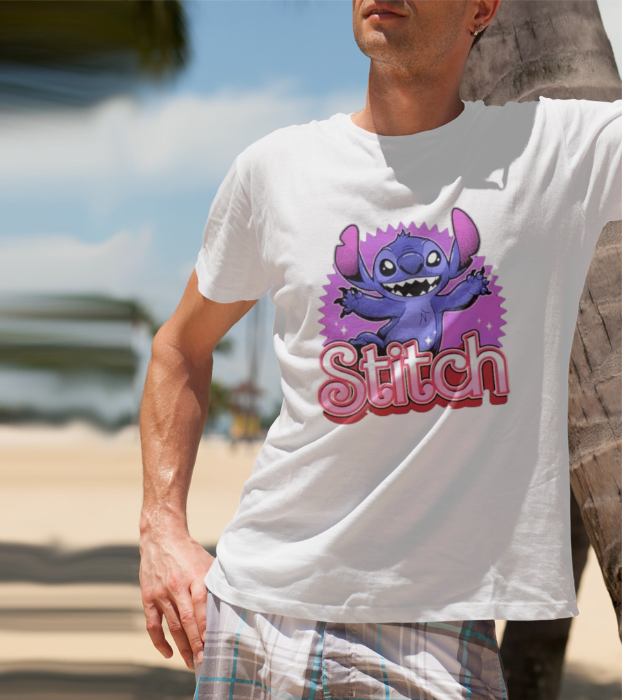 Stitch Alien Experiment 22 Fun Purple T-Shirt