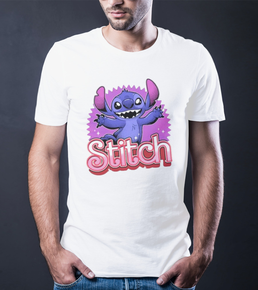 Stitch Alien Experiment 22 Fun Purple T-Shirt