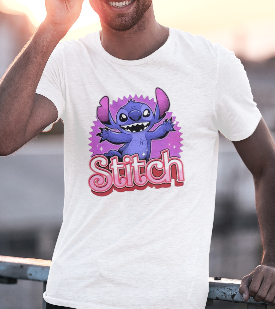 Stitch Alien Experiment 22 Fun Purple T-Shirt
