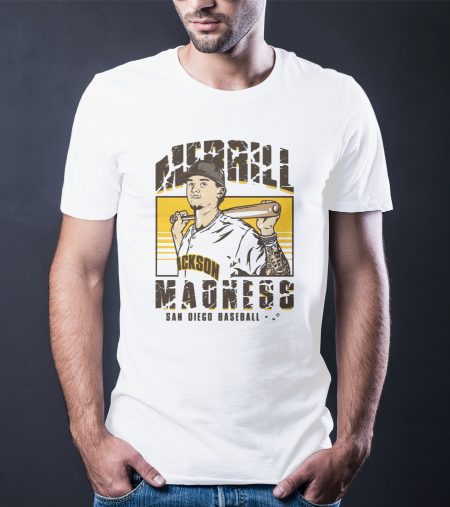 Jackson Merrill Madness San Diego Baseball T-Shirt