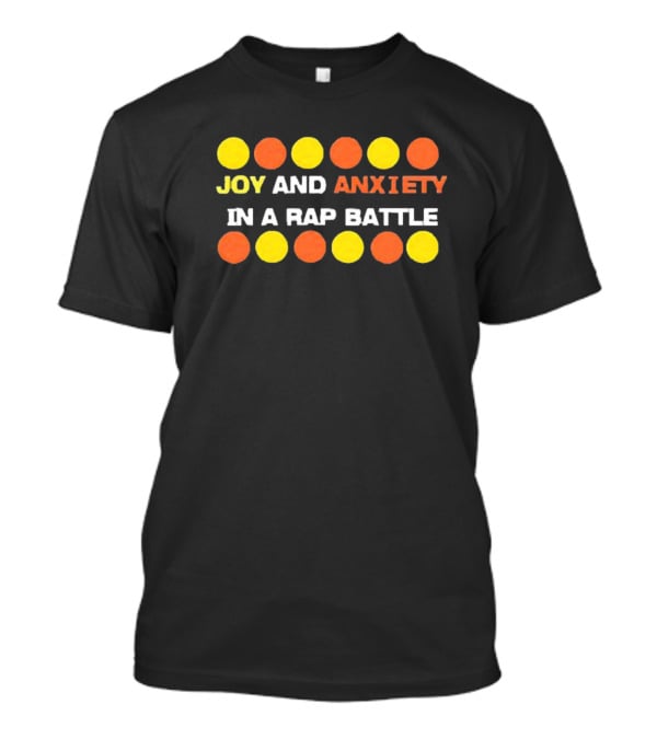 Joy And Anxiety In A Rap Battle Circles T-Shirt