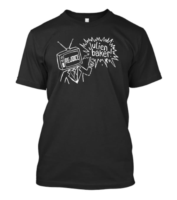 Julien Baker Rejoice TV Head Figure In Suit T-Shirt