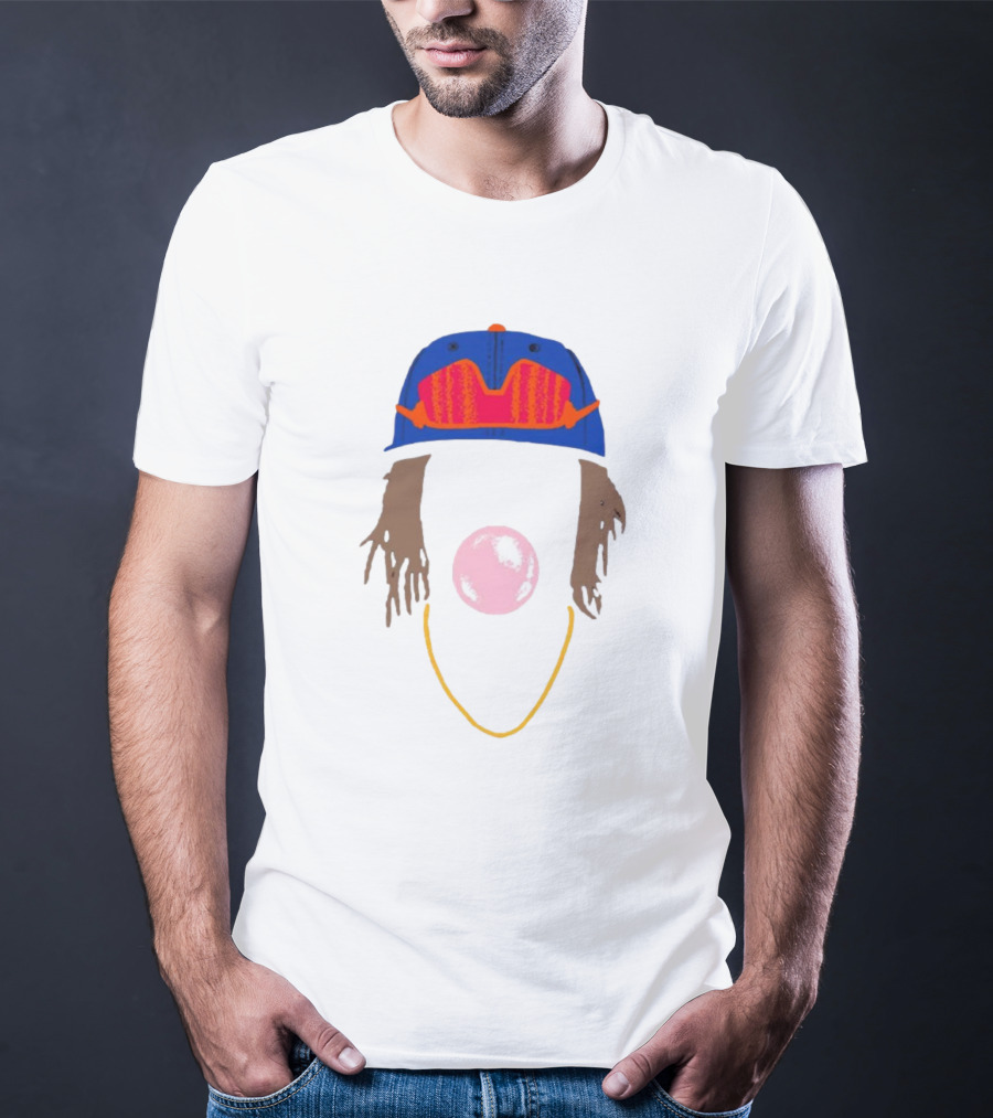 NY LA We Gotta Believe Styling With Cap And Bubblegum T-Shirt
