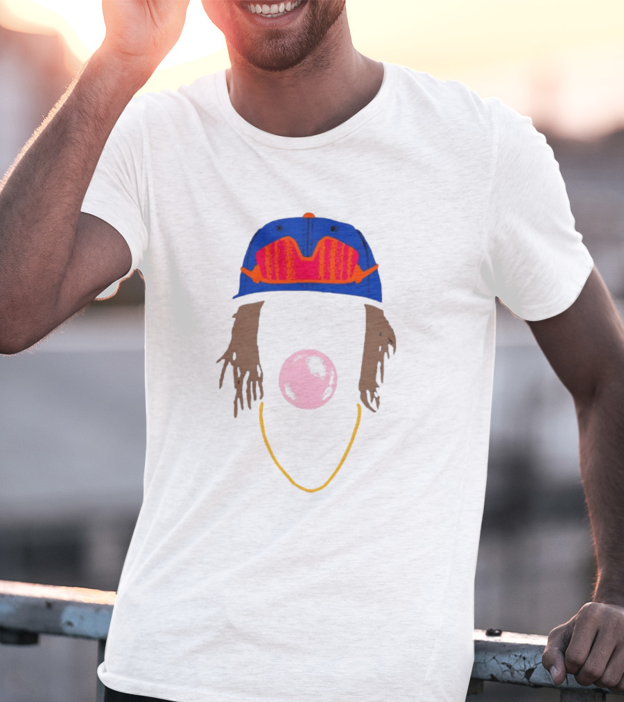 NY LA We Gotta Believe Styling With Cap And Bubblegum T-Shirt