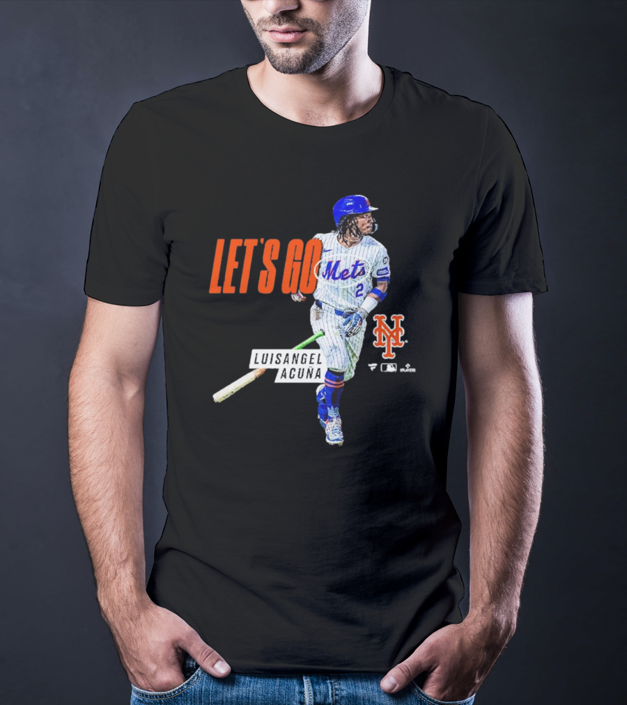 Let's Go Mets Luisangel Acuña First Home Run T-Shirt