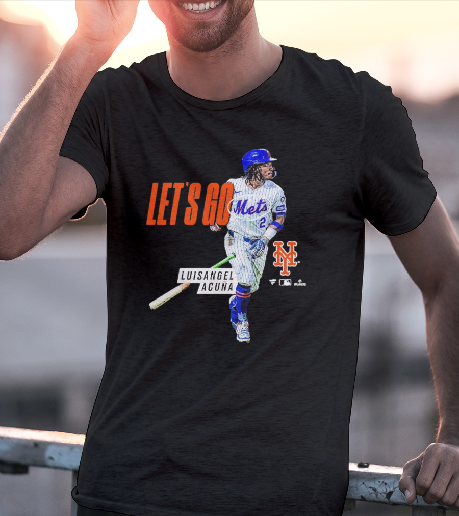Let's Go Mets Luisangel Acuña First Home Run T-Shirt
