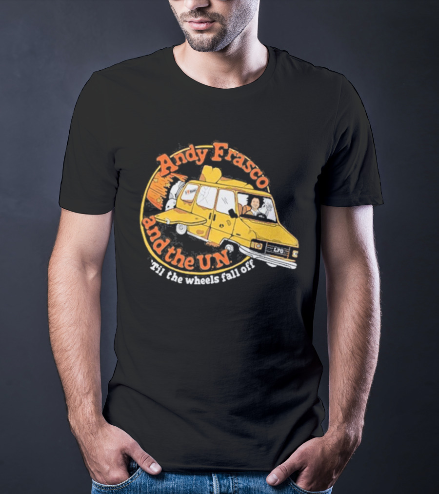 Andy Frasco And The U.N. 'Til The Wheels Fall Off Yellow Van Adventure T-Shirt