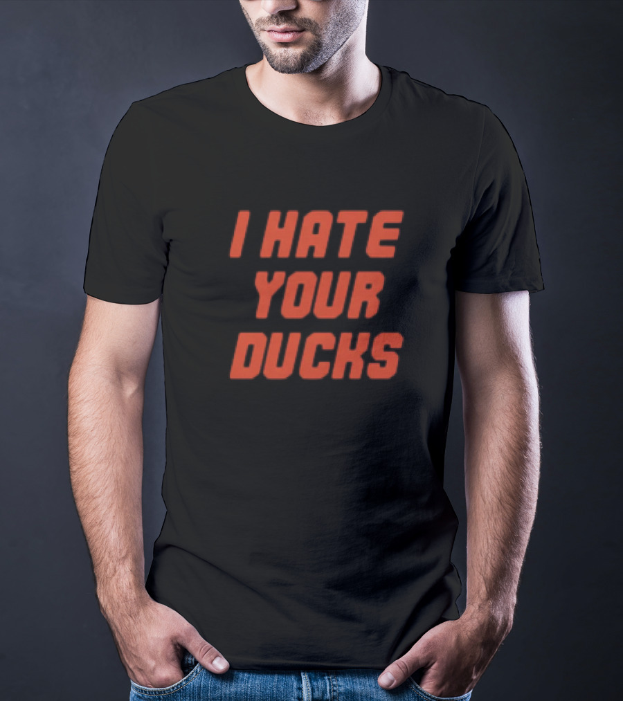Beavers Troll I Hate Your Ducks T-Shirt