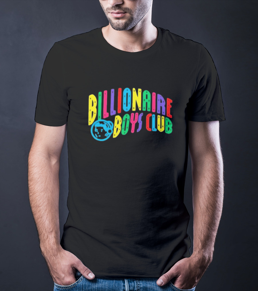 Billionaire Boys Club Kids Colorful Arch Logo With Astronaut T-Shirt