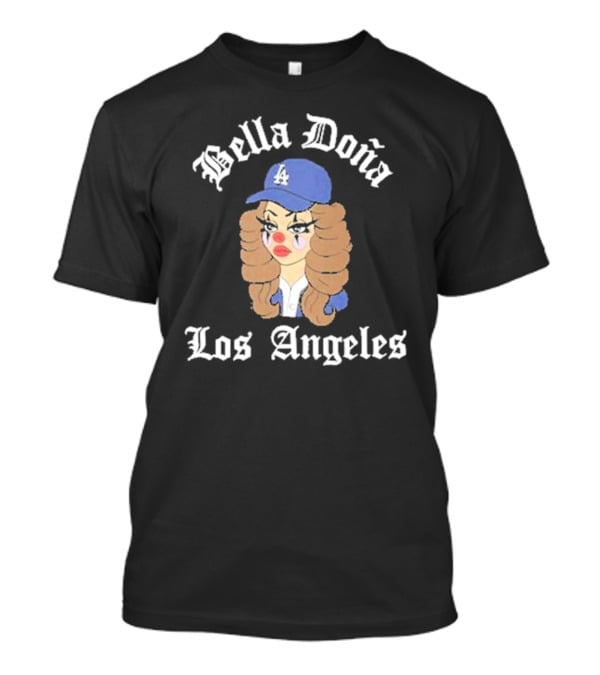 Bella Doña Los Angeles Dodgers Baseball T-Shirt