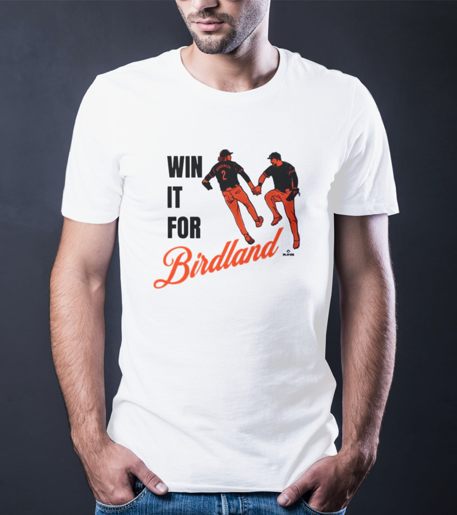Gunnar Henderson And Anthony Santander Win It For Birdland Baltimore Orioles MLB T-Shirt