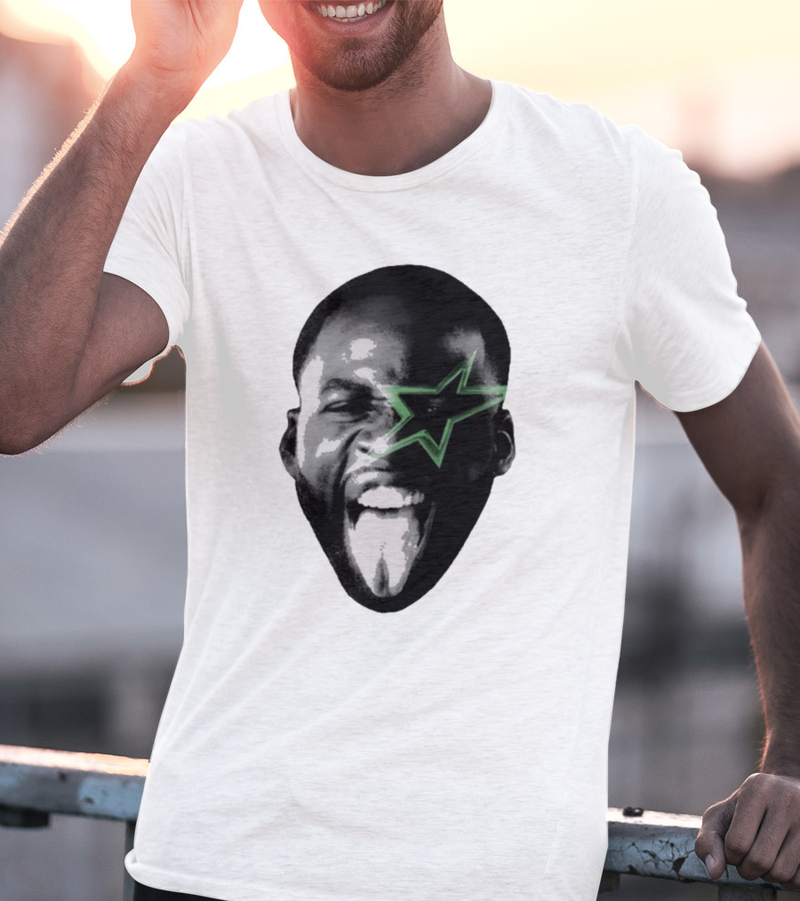 Money 23 Green Star Face T-Shirt