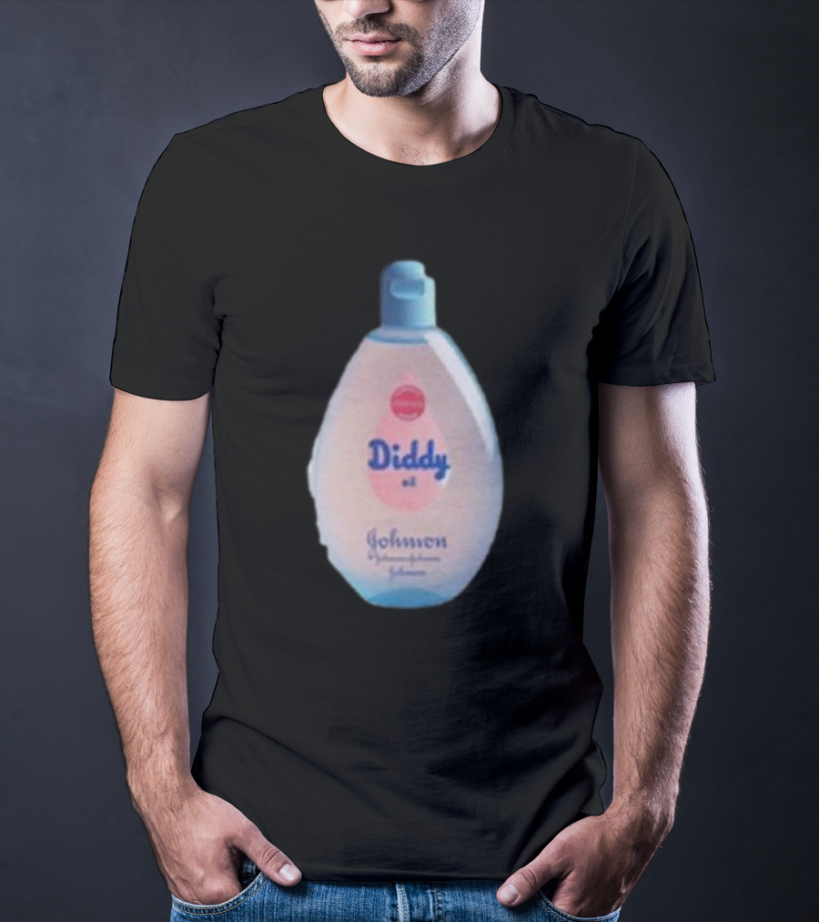 Diddy Oil Johnson Baby Bottle Spoof T-Shirt