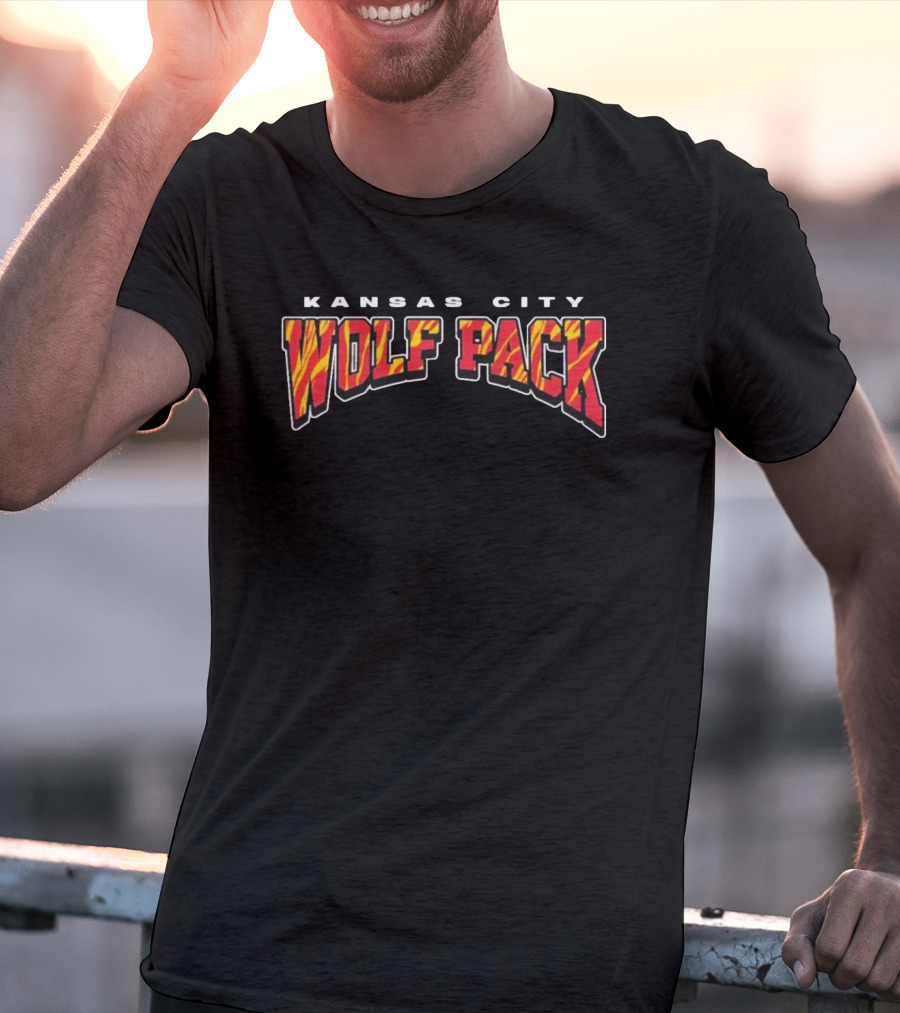 Kansas City Wolf Pack Bold Red T-Shirt